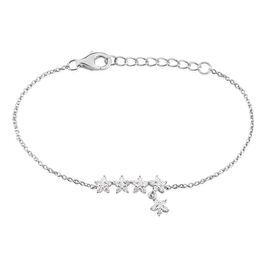 Bracelet Laetizia Constellation Argent Blanc Oxyde De Zirconium - Bijoux Etoile Femme | Histoire d’Or
