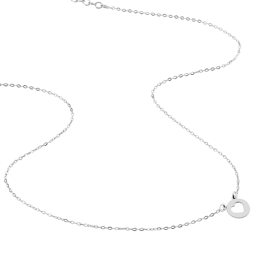 Collier Elenza Argent Blanc - Colliers fantaisie Femme | Histoire d’Or