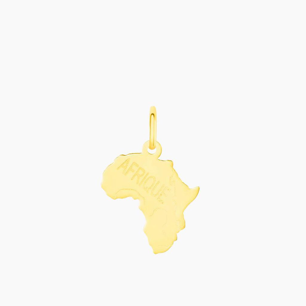 Pendentif Gaietana Afrique Or Jaune - Pendentifs Famille | Histoire d&rsquo;Or