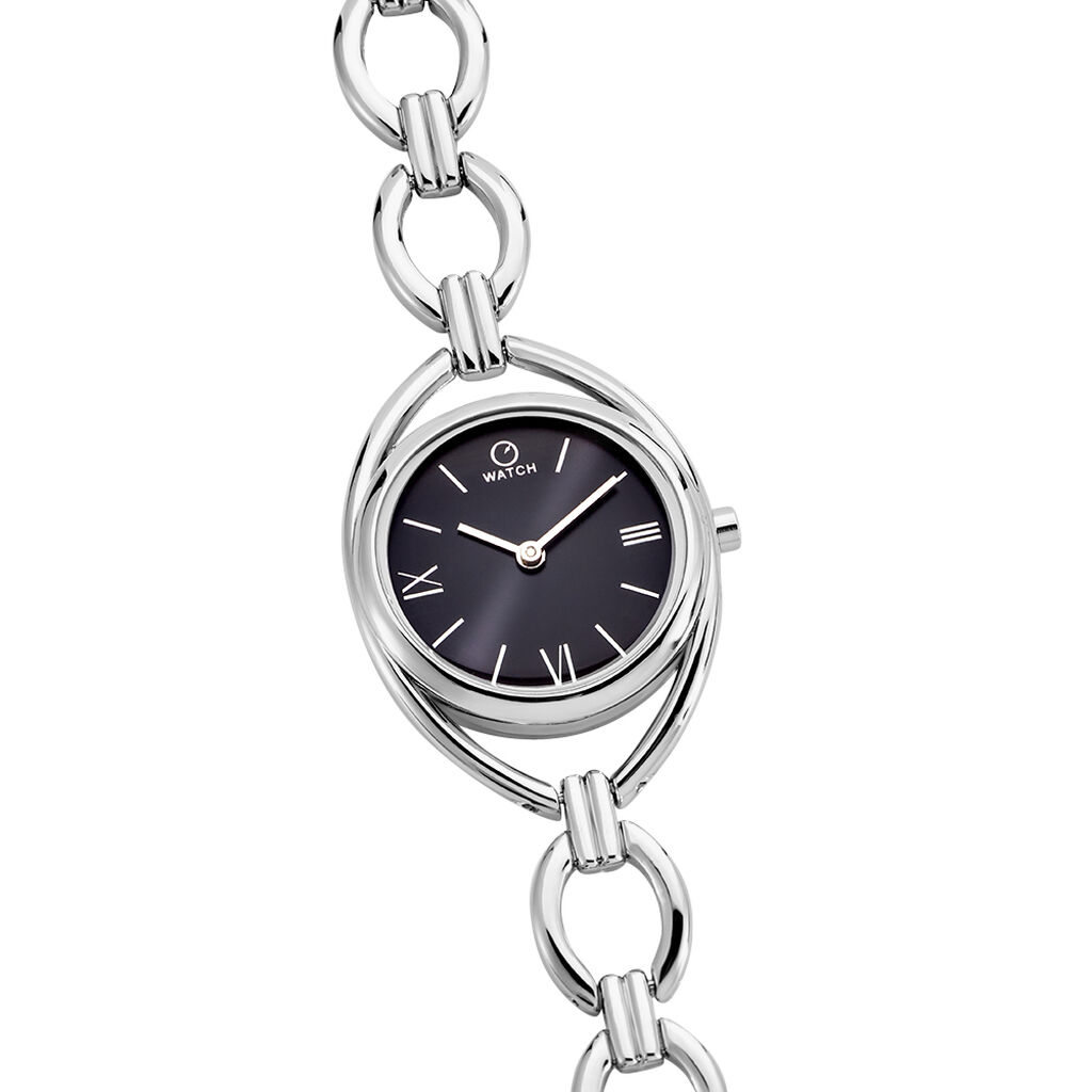Montre O Watch Ditty Noir - Montres Femme | Histoire d&rsquo;Or