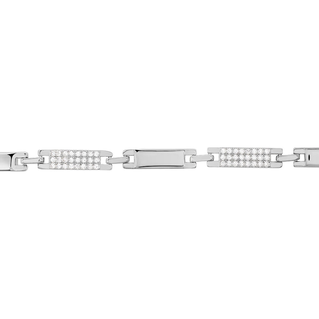 Bracelet Celina Argent Blanc Oxyde De Zirconium - Bracelets Femme | Histoire d’Or