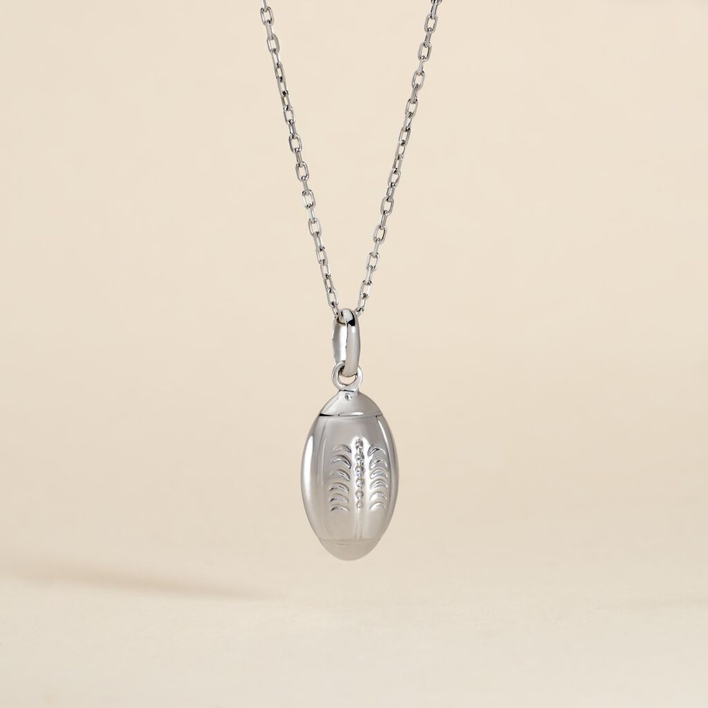 Pendentif Ruveyda Argent Blanc - Pendentifs Homme | Histoire d&rsquo;Or