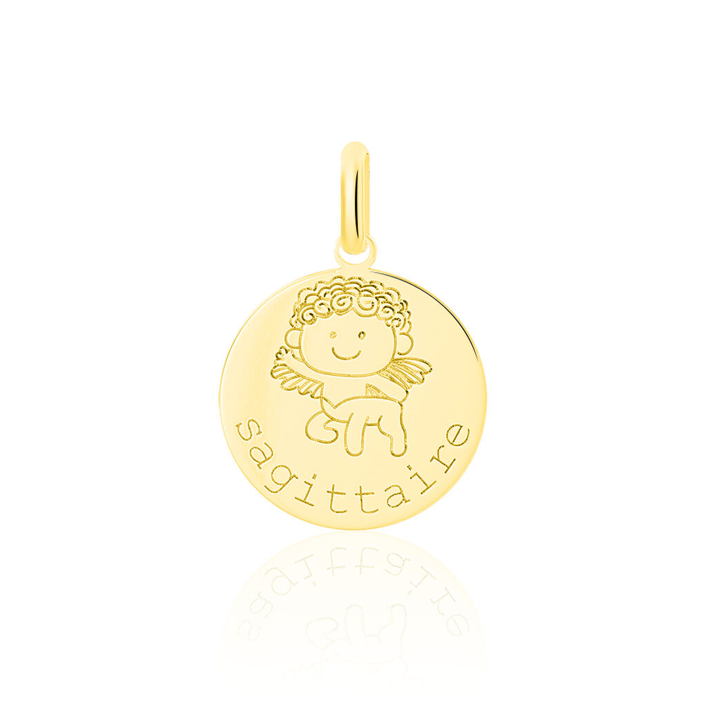 Pendentif Jannila Zodiaque Or Jaune - Cadeaux de naissance Enfant | Histoire d’Or