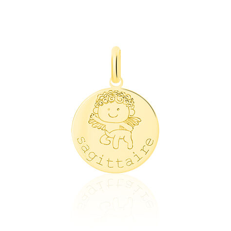 Pendentif Jannila Zodiaque Or Jaune - Cadeaux de naissance Enfant | Histoire d’Or