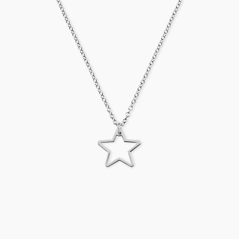 Collier Velma Argent Blanc - Colliers fantaisie Femme | Histoire d&rsquo;Or