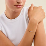 Bracelet Aile De Mouette Argent Blanc Oxyde De Zirconium - Bracelets Pierre Femme | Histoire d&rsquo;Or