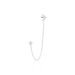 Bijoux D'oreilles Argent Blanc Aulay Oxydes De Zirconium - Boucles d'oreilles fantaisie Femme | Histoire d’Or