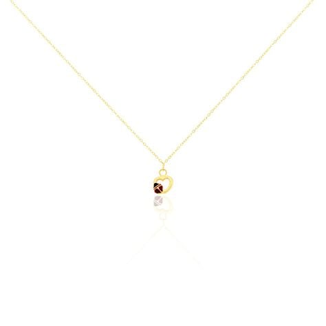 Collier Hydrangee Or Jaune - Colliers Enfant | Histoire d’Or