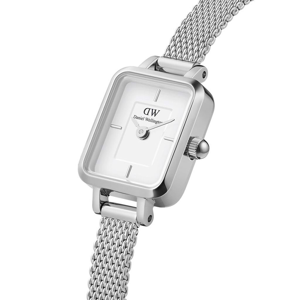 Montre Daniel Wellington Quadro Mini Blanc - Montres Femme | Histoire d’Or