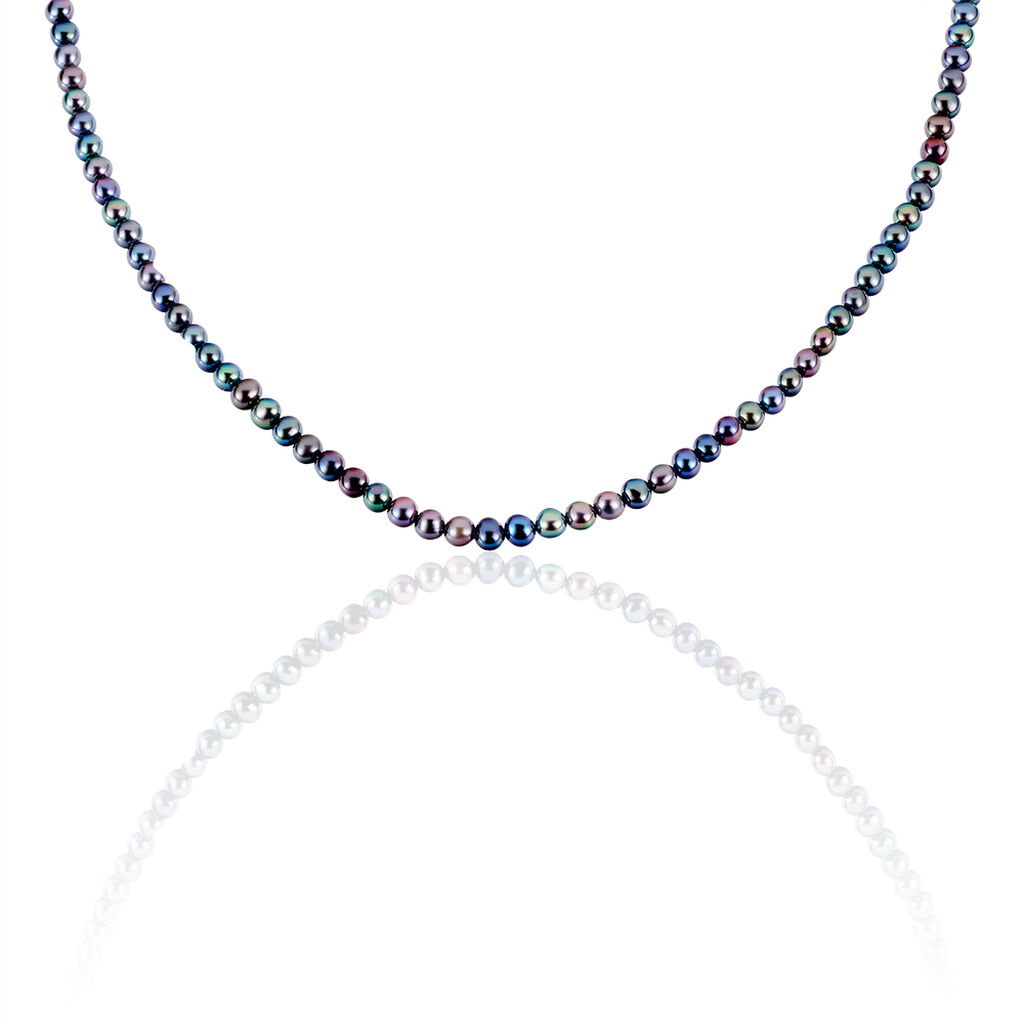 Collier Severiane Or Jaune Perle De Culture