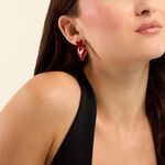 Boucles D'Oreilles Pendantes Ha&iuml;a Acier Dor&eacute; - Boucles d'oreilles fantaisie Femme | Histoire d&rsquo;Or