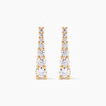 Boucles D'oreilles Pendantes Plaqu&eacute; Or Beisiris Oxydes De Zirconium - Boucles d'oreilles fantaisie Femme | Histoire d&rsquo;Or