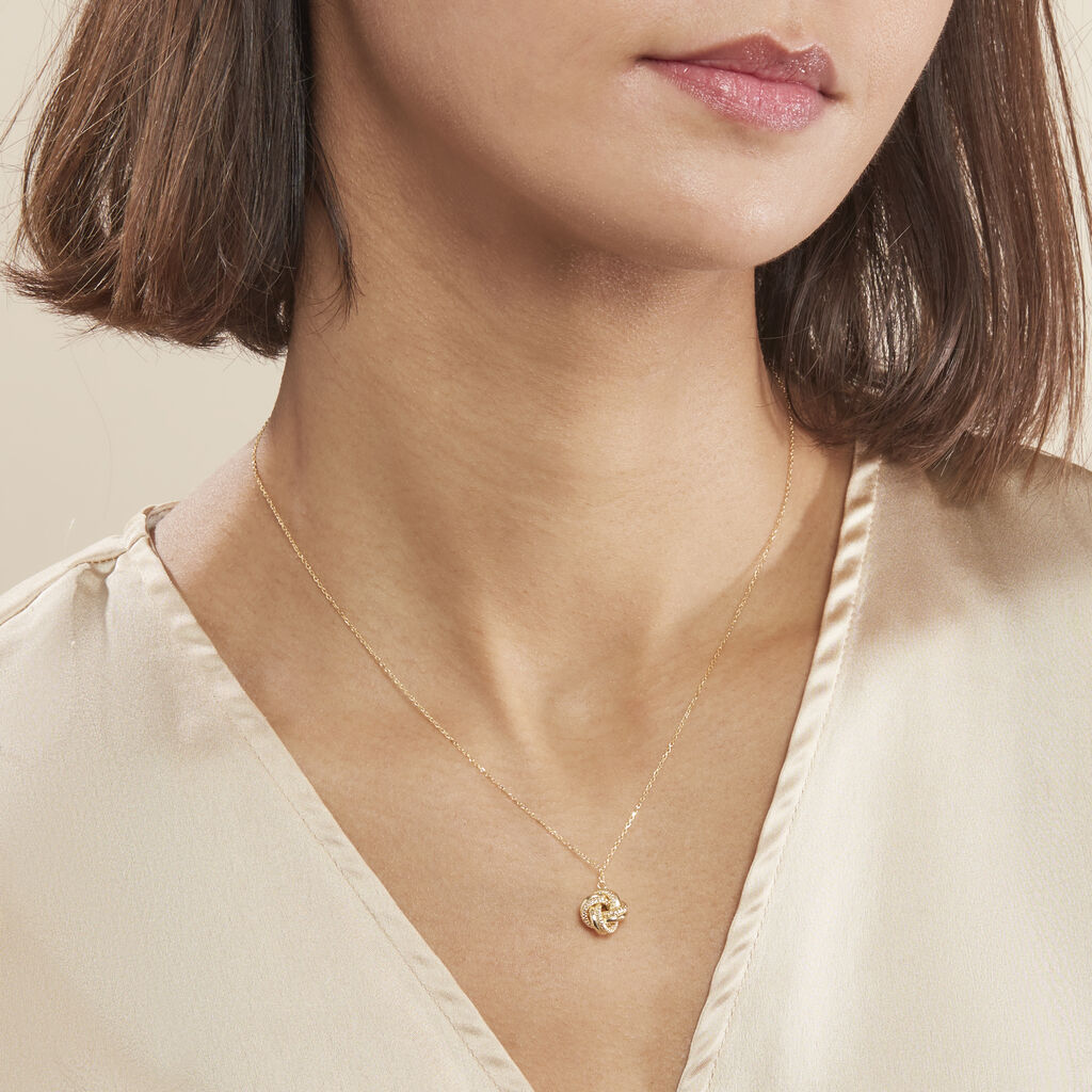 Collier Or Jaune Carlina - Colliers Femme | Histoire d’Or