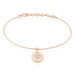 Bracelet Xaverie Argent Rose Oxyde - Bracelets fantaisie Femme | Histoire d’Or
