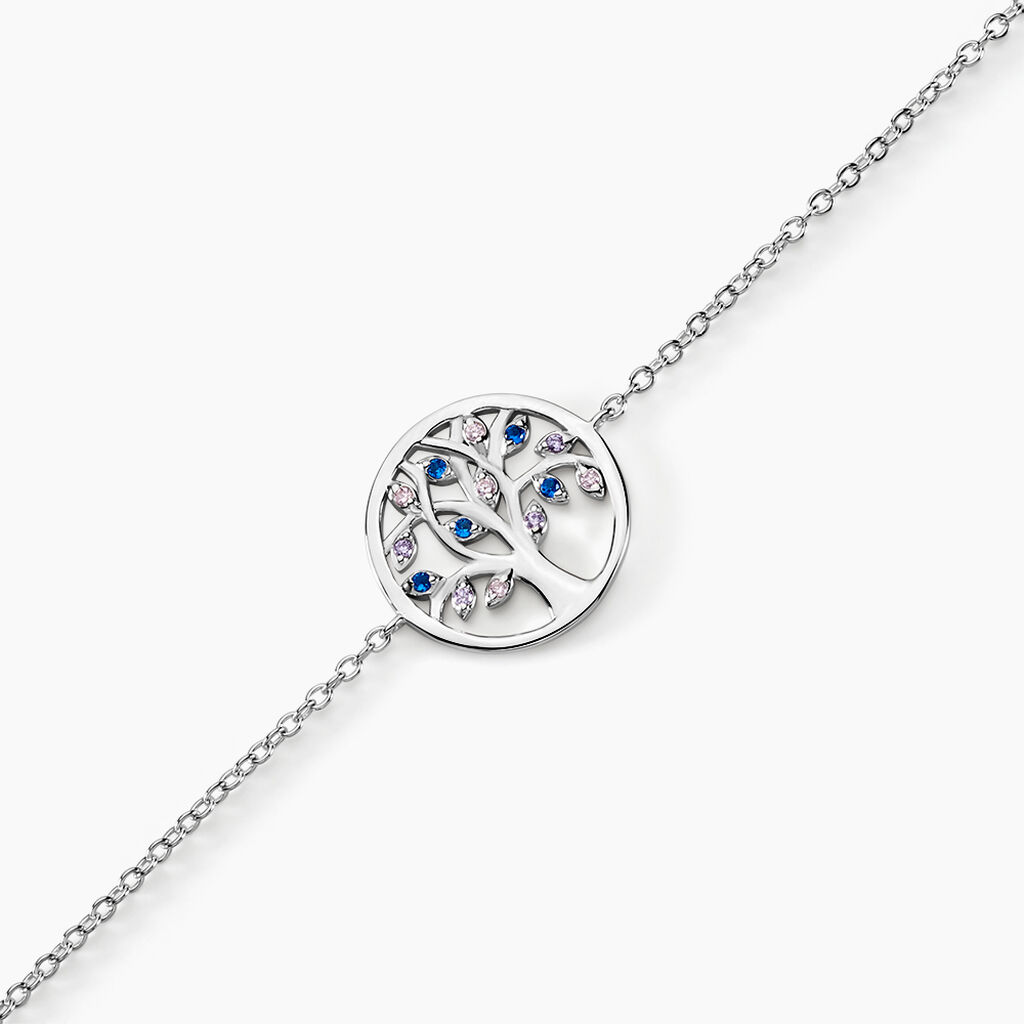 Bracelet Alive Argent Blanc Oxyde De Zirconium - Bracelets Femme | Histoire d’Or