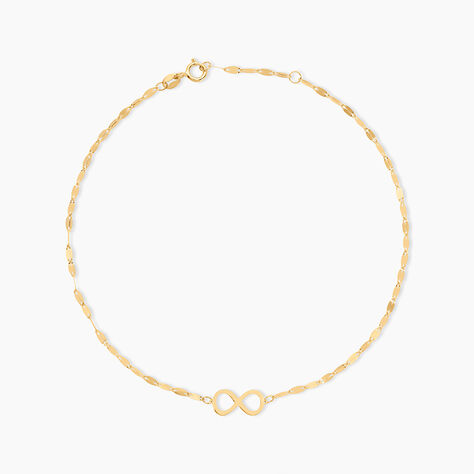 Cha&icirc;ne De Cheville Carlisa Or Jaune - Cha&icirc;nes de cheville Femme | Histoire d&rsquo;Or