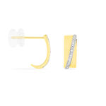 Cr&eacute;oles Timira Or Jaune Diamant - Boucles d'oreilles cr&eacute;oles Femme | Histoire d&rsquo;Or