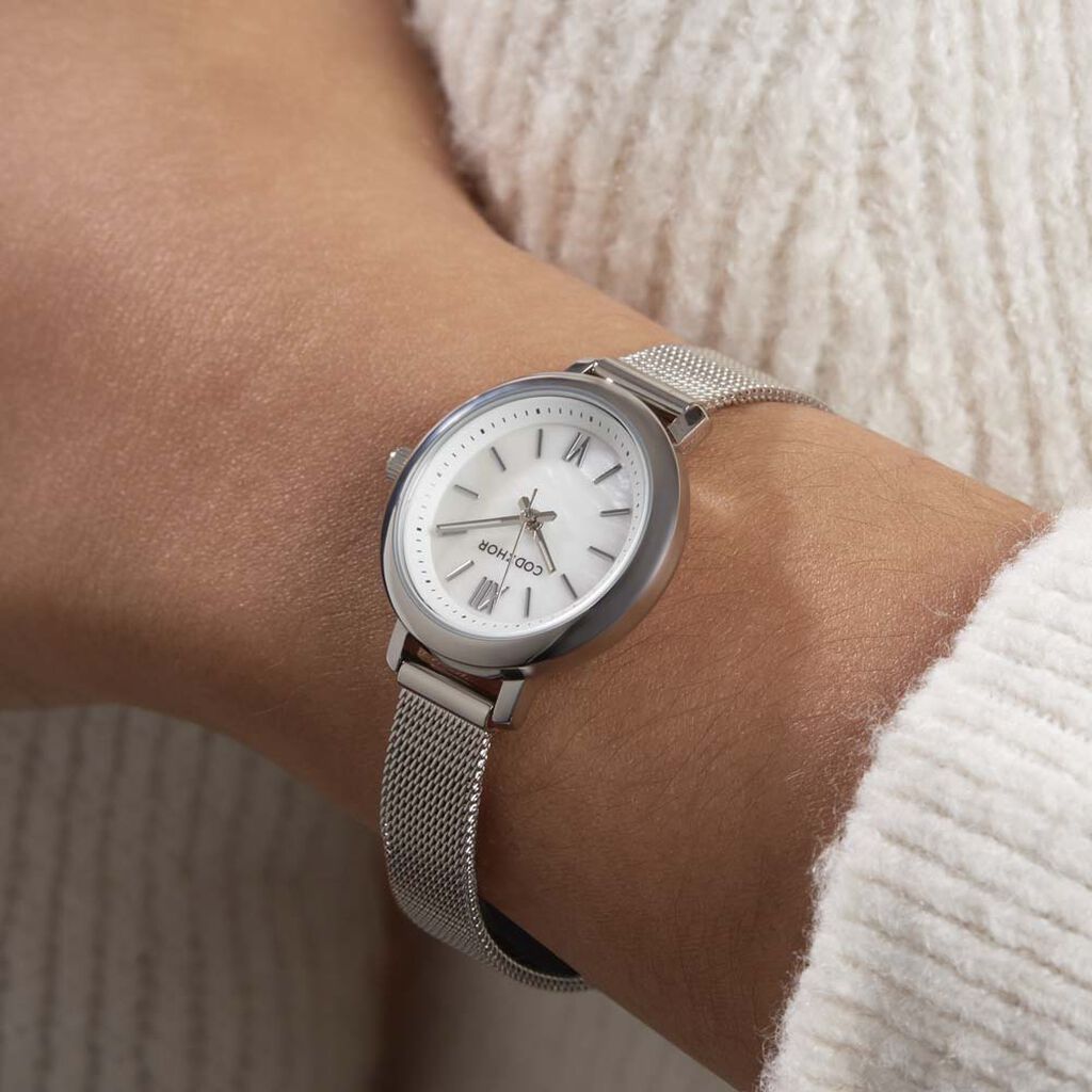Montre Codhor Nérine Blanc - Montres Femme | Histoire d’Or