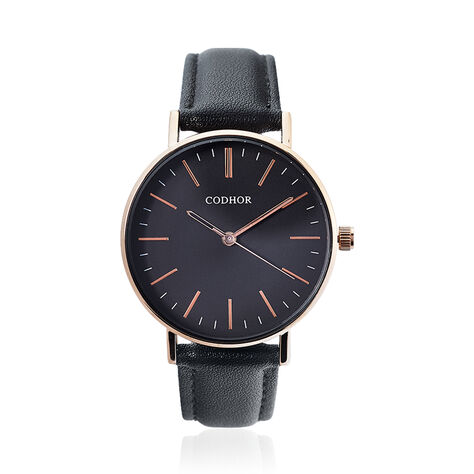Montre Codhor Cindy Noir - Montres Femme | Histoire d’Or