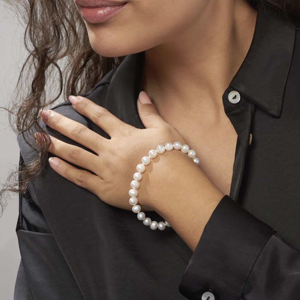 Bracelet Rose-martheae Or Jaune Perle De Culture D'akoya - Bracelets Femme | Histoire d’Or
