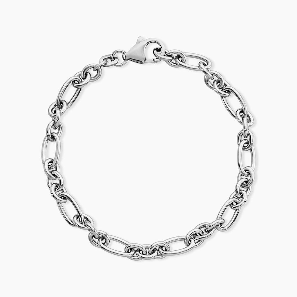 Bracelet Camiorica Argent Blanc - Bracelets cha&icirc;ne Femme | Histoire d&rsquo;Or