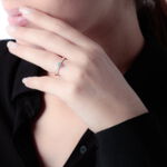 Bague Solitaire Victoria Or Blanc Diamant - Bagues solitaires Femme | Histoire d&rsquo;Or