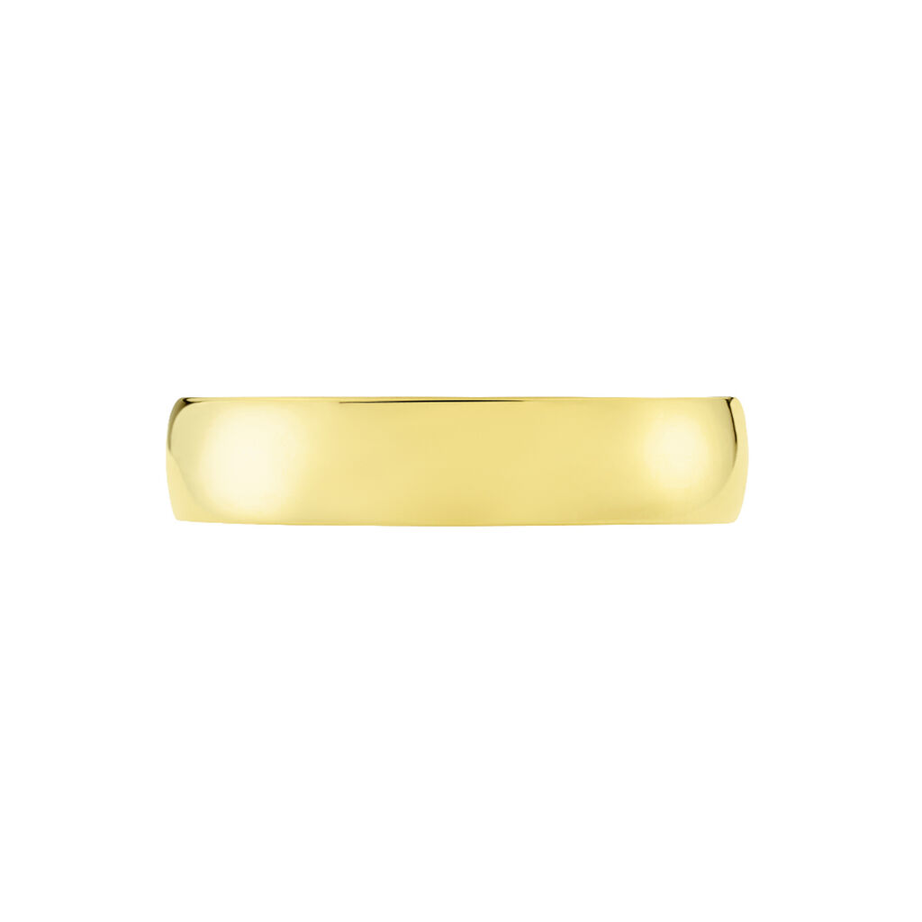 Alliance Meredithe Demi Jonc Classique Or Jaune - Alliances Famille | Histoire d’Or