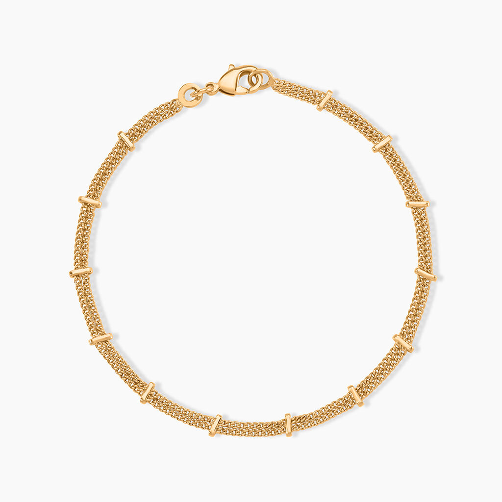 Bracelet Naria Plaqu&eacute; Or Jaune - Bracelets Femme | Histoire d&rsquo;Or