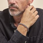 Bracelet Jourdan Dixon Acier Blanc - Bracelets Homme | Histoire d&rsquo;Or