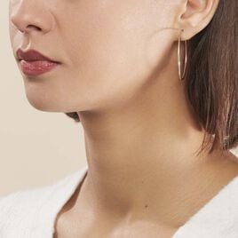 Créoles Valencina Flexibles Or Jaune - Boucles d'oreilles créoles Femme | Histoire d’Or