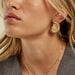 Boucles D'oreilles Puces Mermaid Acier Jaune - Boucles d'oreilles fantaisie Femme | Histoire d’Or