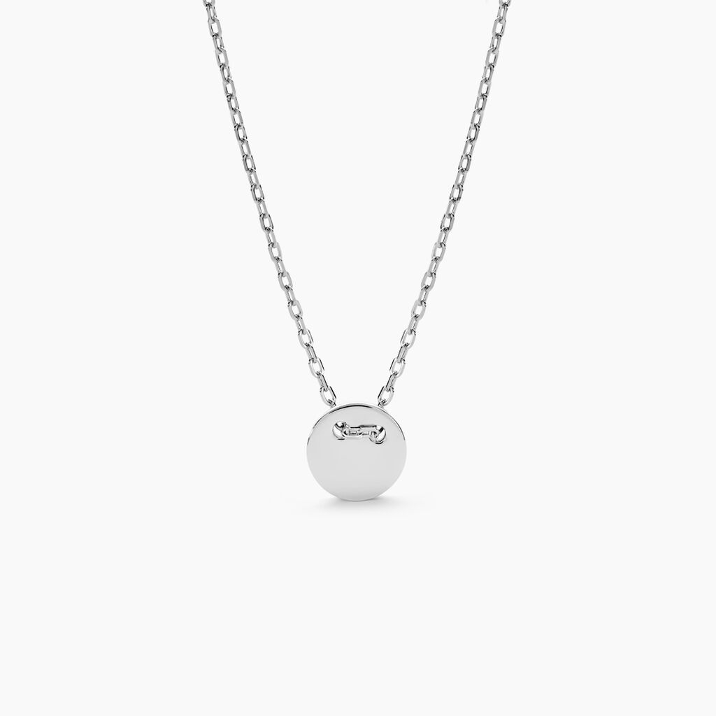 Collier Loueva Argent Blanc - Colliers fantaisie Femme | Histoire d&rsquo;Or