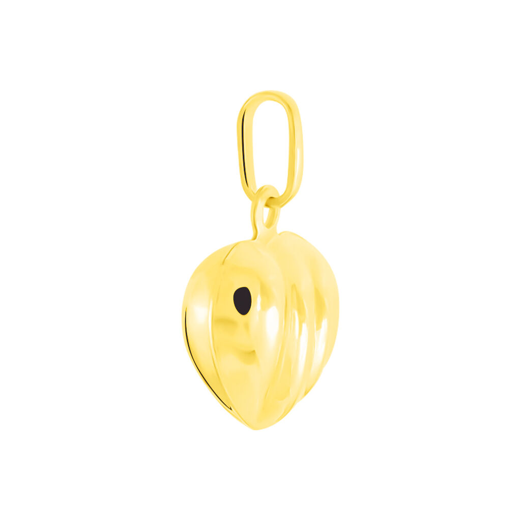 Pendentif Eudocie Coeur Stri Or Jaune - Pendentifs Famille | Histoire d’Or