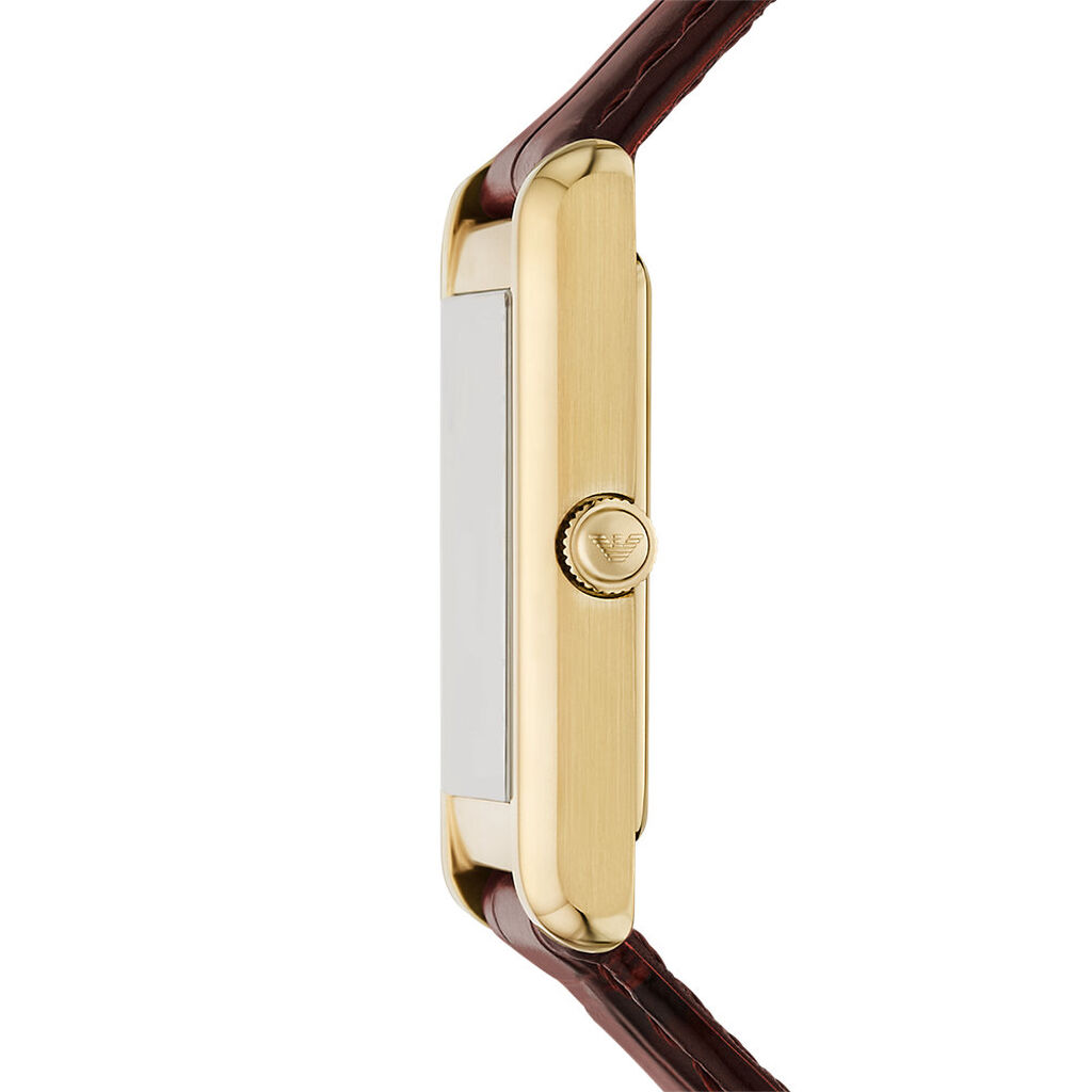 Montre Emporio Armani Blanc - F&ecirc;te des p&egrave;res Homme | Histoire d&rsquo;Or