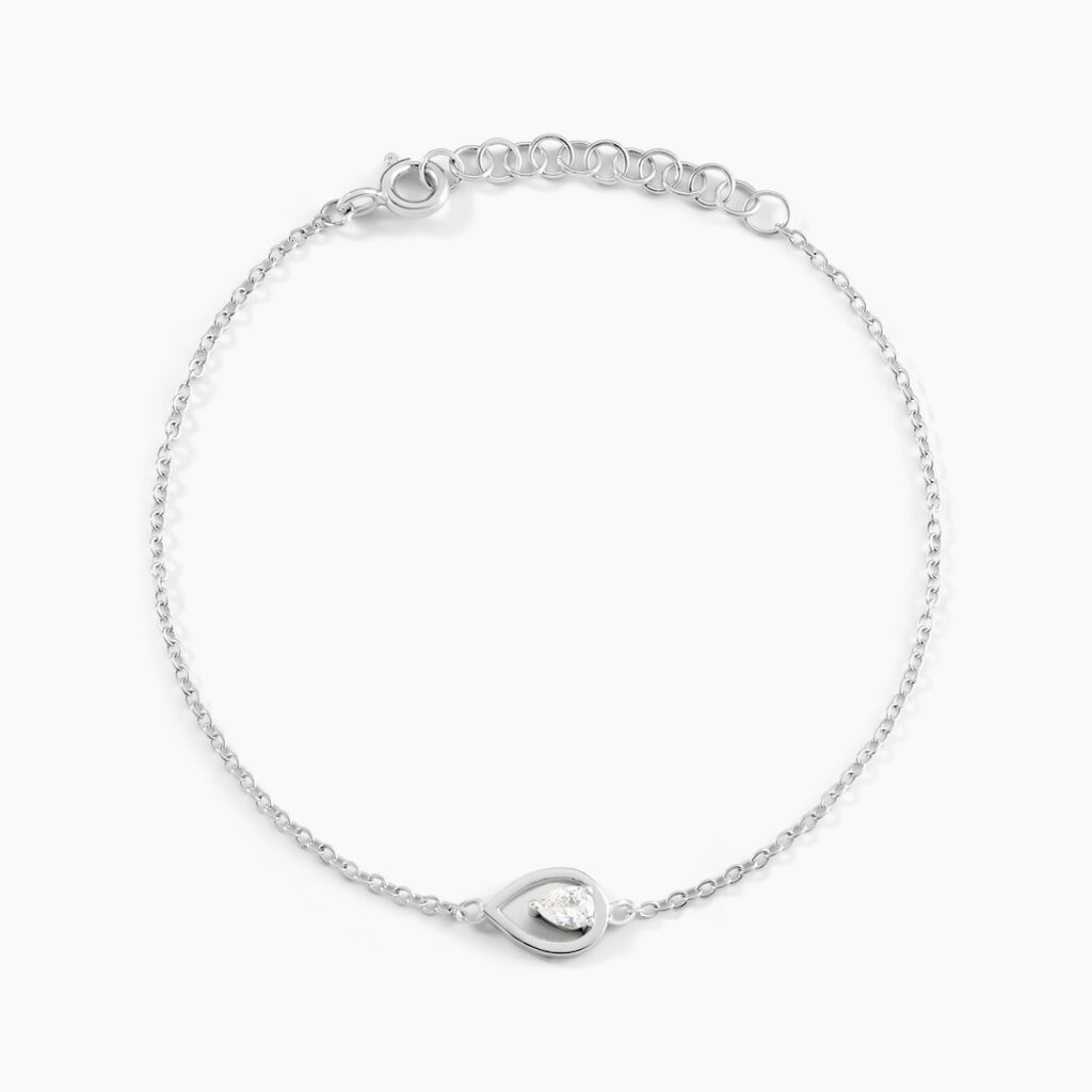 Bracelet Argent Temusio Oxydes De Zirconium - Bracelets Femme | Histoire d’Or