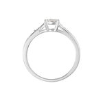 Bague Celia Or Blanc Diamant - Bagues avec pierre Femme | Histoire d&rsquo;Or