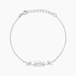 Bracelet Wanda Argent Blanc Oxyde De Zirconium -  Femme | Histoire d&rsquo;Or