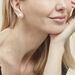 Boucles D'oreilles Puces Kesya Nacres Bouton Or Jaune Perle De Culture - Clous d'oreilles Femme | Histoire d’Or