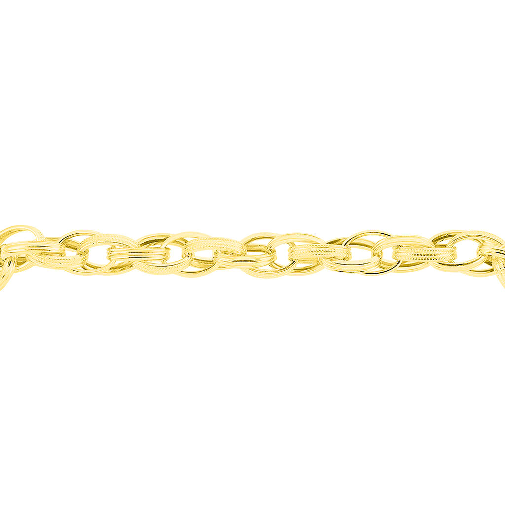 Bracelet Aaron Maille Fantaisie Or Jaune - Bracelets Femme | Histoire d’Or