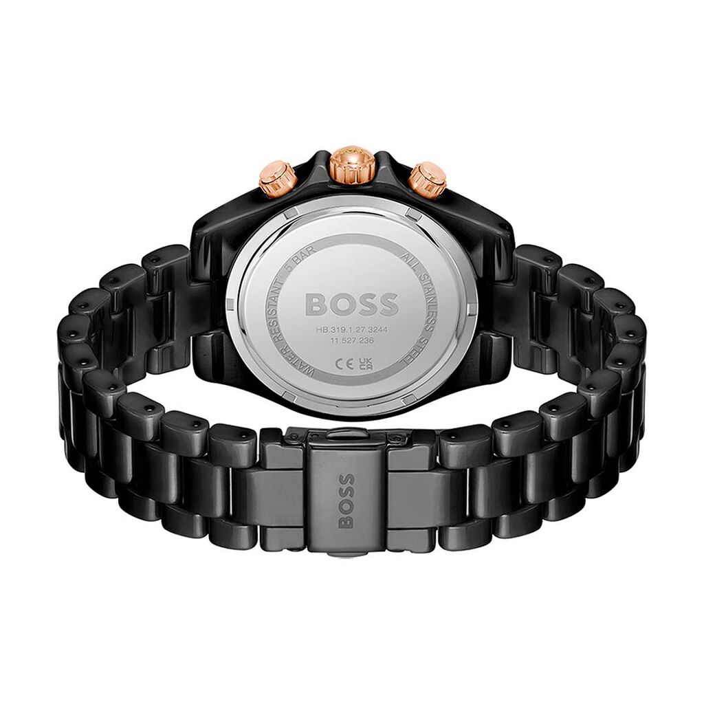 Montre Boss Novia Noir - Montres Femme | Histoire d&rsquo;Or