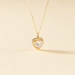 Collier Althea Or Jaune Oxyde De Zirconium - F&ecirc;te des m&egrave;res Femme | Histoire d&rsquo;Or