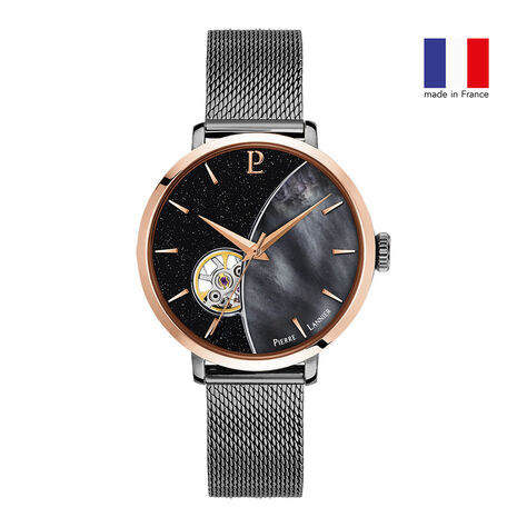 Montre Pierre Lannier Celeste Noir - Montres Femme | Histoire d’Or