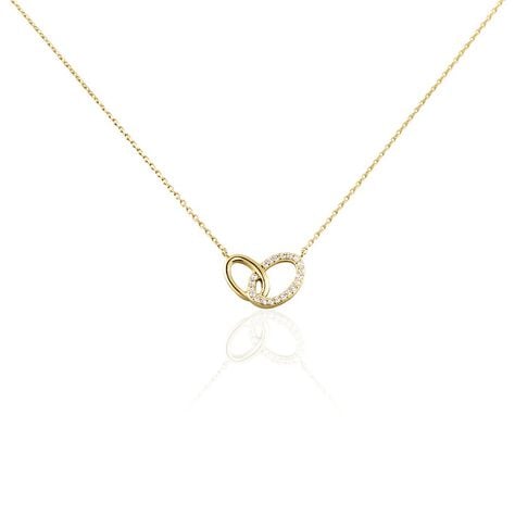 Collier Plaqué Or Kimberlie Oxydes De Zirconium - Colliers fantaisie Femme | Histoire d’Or