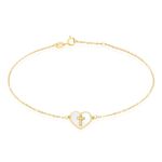 Bracelet Lawrie Or Jaune Nacre - Bracelets Communion Famille | Histoire d&rsquo;Or