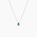 Collier Parry Or Jaune Emeraude Diamant - Colliers Femme | Histoire d&rsquo;Or