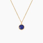 Collier Plaqu&eacute; Or Neassa Sodalite - Colliers Femme | Histoire d&rsquo;Or