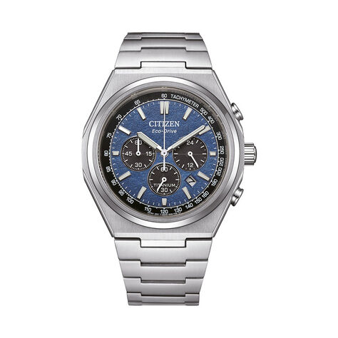 Montre Citizen Super Titanium 42.5 Bleu - Montres Homme | Histoire d&rsquo;Or