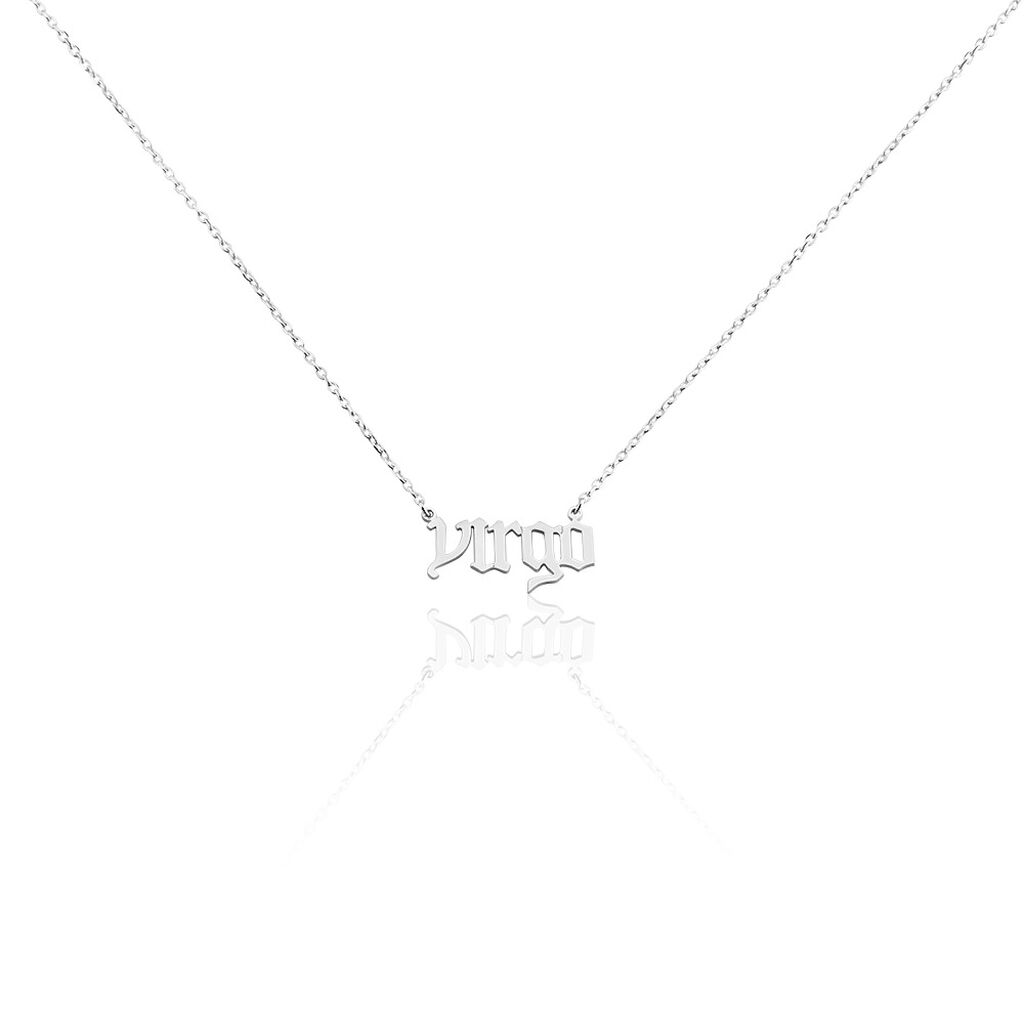 Collier Argent Blanc Astro - Colliers Zodiaque Femme | Histoire d’Or