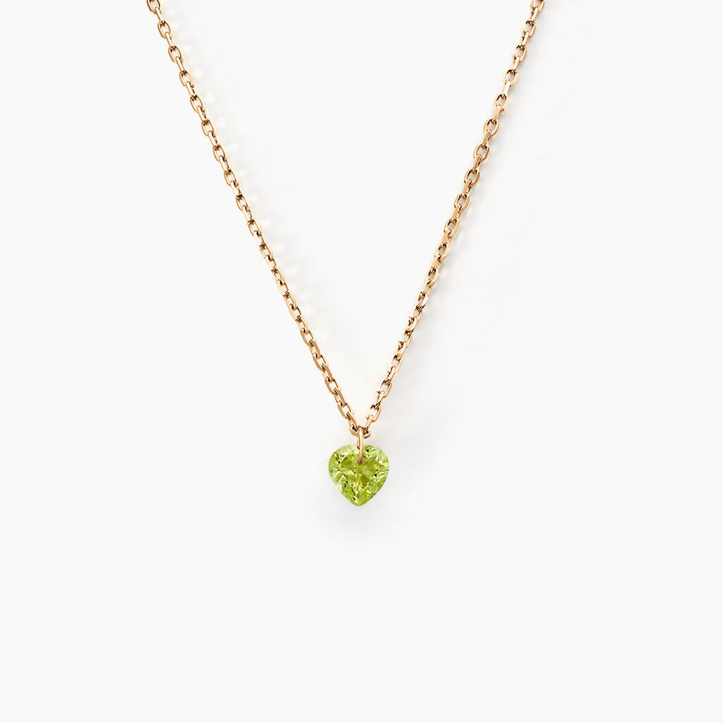 Collier Crush Plaqué Or Jaune Oxyde De Zirconium - Colliers fantaisie Femme | Histoire d’Or