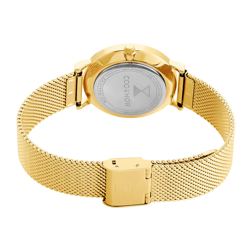 Montre Codhor Monument Blanc - F&ecirc;te des m&egrave;res Femme | Histoire d&rsquo;Or